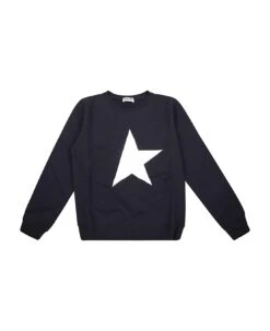 Golden Goose Star Boy's Crewneck Regular Sweatshirt