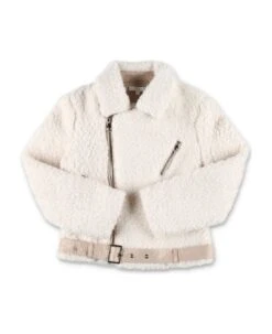 Chloé Teddy Biker Jacket