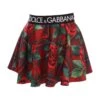 Dolce & Gabbana Rose Tartan Skirt -Golden Goose Shop 8fdd8a51e40011d537eb549b382fb4da