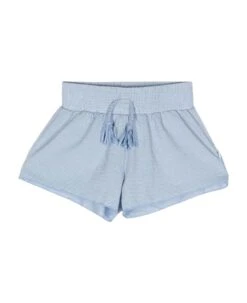 Molo Light Blue Shorts Girl Kids