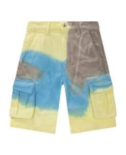 Off-White Tie-dye Cargo Shorts