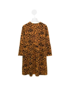 Printed Cotton Brown / Black Dress Mini Rodini Kids