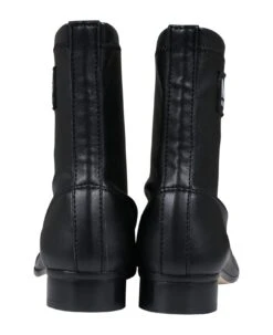 MM6 Maison Margiela Black Ankle Boots For Girl With Logo -Golden Goose Shop 9e1f9d6cec34d7ef73cf29e9ffd83d22