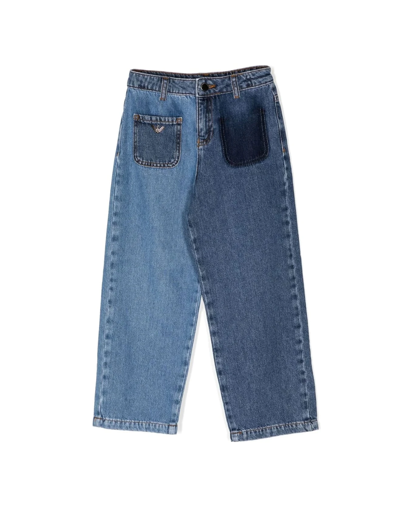 Emporio Armani Jeans Dritti Bicolore 2 Emporio Armani Jeans Dritti Bicolore