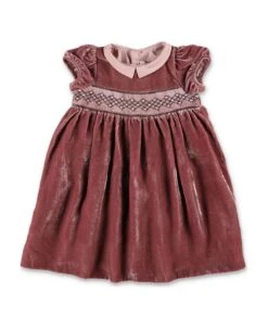 BONPOINT Blossom Special Occasion Dress Terracotta