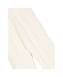 MSGM White Braided Knitted Trousers -Golden Goose Shop acf3fd5a80566a8cab36c9d078c355ae