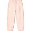 Off-White Pink Cotton Track Pants