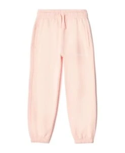 Off-White Pink Cotton Track Pants