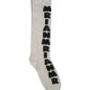 Marni Grey Socks For Girl With Logo -Golden Goose Shop aee5911124b02ba7dd2b1472764f4faa