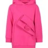 FENDI Fuchsia Sweatshirt With Baguette For Girl -Golden Goose Shop af9cad17410fbc9034141fb93e9bcf31