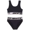 Off-White Kids Black Logo Band Bikini -Golden Goose Shop b17316a449e5c3822d0b4c8ac00a28f9