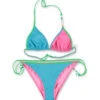 Mc2 Saint Barth Costume Bikini Fucsia E Azzurro In Lycra Bambina -Golden Goose Shop b215c6e22450f3423c750e8b9b90576b