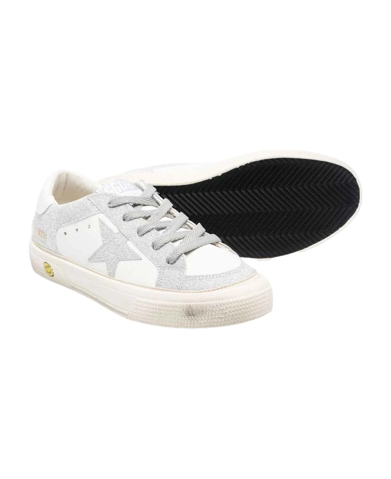 Golden Goose White Sneakers Unisex Kids 4 Golden Goose White Sneakers Unisex Kids - Image 2