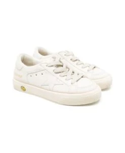 Golden Goose Off-white Calf Leather Sneakers
