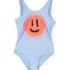 Molo Light Blue Swimsuit Girl Kids -Golden Goose Shop b67fd83bdac8a39c787e842e0cb43c8f