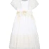 White Dress For Girl With Embroidery 2 White Dress For Girl With Embroidery -Golden Goose Shop b8445458abd436f3907ed771d31462fb