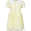 SELF PORTRAIT Yellow Dress For Girl With Flowers 1 SELF PORTRAIT Yellow Dress For Girl With Flowers -Golden Goose Shop b9997bffeb391488b57c0e56d99e7774