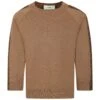FENDI Brown Sweater For Kids With Double Ff -Golden Goose Shop baa2106045532b0da80f7bdf1dbff381