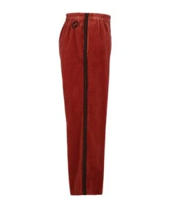 Gucci Burgundy Trousers For Girl With Double G -Golden Goose Shop bd9422d13abd778dca69ca382ce2f5c5