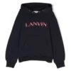 Lanvin Blue Cotton Hoodie