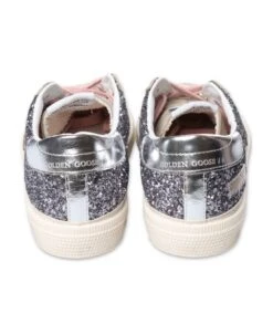 Golden Goose Sneakers Glitterate In Pelle Con Lacci -Golden Goose Shop c021bf826dd303918f1499f5fccb46c7