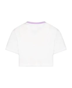 Dolce & Gabbana White T-shirt For Girl With Flowers And Iconic Logo -Golden Goose Shop c31f5cf528ef31859f282c44a7bc1f24