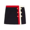 Gucci Knitted Navy Blue Wool Skirt -Golden Goose Shop c6c6aaabe0007dd3cb3d50646cfe3a05