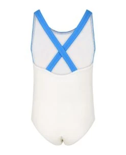 Gucci Costume Avorio Per Bambina Con Stampa Vintage E Iconica Doppia Gg -Golden Goose Shop c9272effb124ae9799611e2fb74e7100