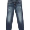 DSQUARED2 Navy Blue Stretch-cotton Denim Jeans 2 DSQUARED2 Navy Blue Stretch-cotton Denim Jeans -Golden Goose Shop c96f09f722f61e66bbe4c707b6240726