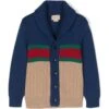 Gucci Blue Wool Cardigan -Golden Goose Shop ca25743de42c745ef08492e970332803