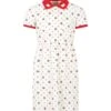Gucci White Dress For Girl With Gg And Stars -Golden Goose Shop caef74e11ed264b2fdb5701fa8534068