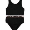 Off-White 'logo Band' One-piece Swimsuit -Golden Goose Shop cbf81933537d021cfe3e3e7ae3801b95