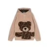 Fendi Felpa Teddy Bear Beige In Ecoshearling Bambina -Golden Goose Shop cfd231e43e298d49cb88e48b93ad2b2b