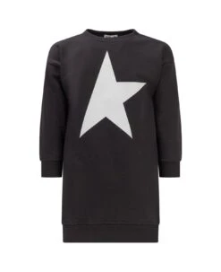 Golden Goose Star Printed Crewneck Dress
