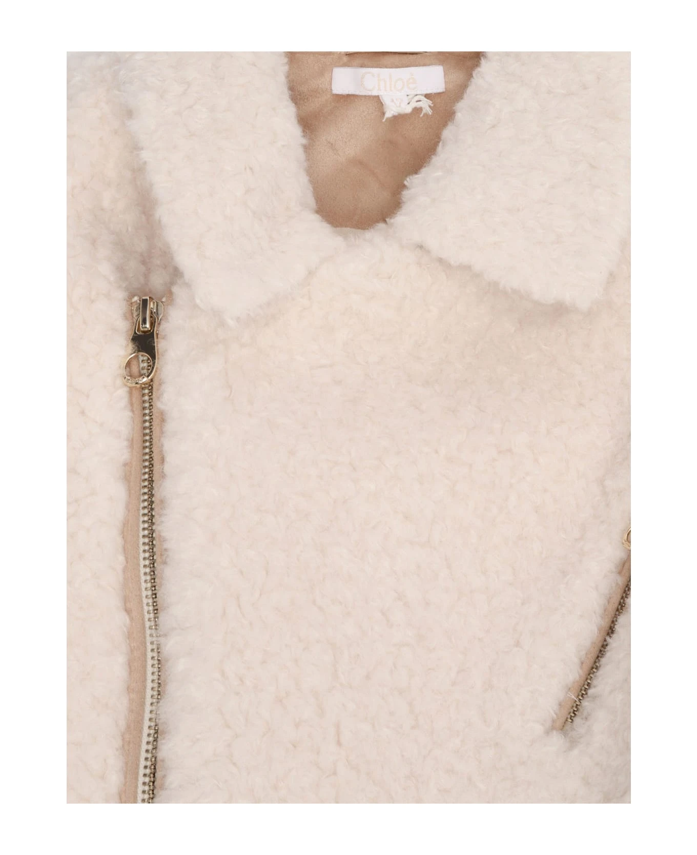 Chloé Shearling Biker Jacket 5 Chloé Shearling Biker Jacket - Image 3