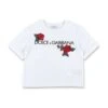 Dolce & Gabbana T-shirt Logo Rose