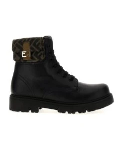 FENDI 'biker Junior' Ankle Boots