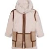 Chloé Two-tone Coat With Hood -Golden Goose Shop ddd27d3c2eb4e0fce284bd984f203e80