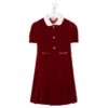 Gucci Red Linen Dress -Golden Goose Shop e07fced0c519d9c750fdbf4ccef1a261