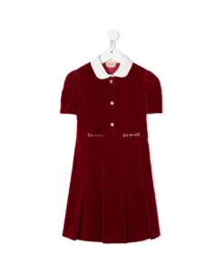 Gucci Red Linen Dress