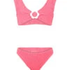 MC2 Saint Barth Red Bikini For Girl With Logo -Golden Goose Shop ecd4ace969cdb363c57303cd21acabcc