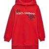 Dolce & Gabbana Embroidered Logo Print Hoodie