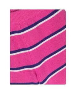 Fuchsia Striped Knit Shorts With Logo -Golden Goose Shop f8363a2fc8b145cc90b981461a34420b