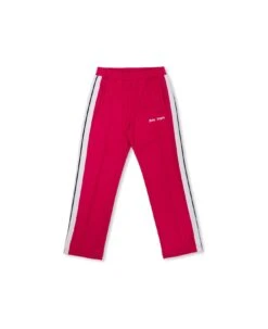 Palm Angels Logo Printed Side Striped Track Pants