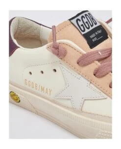 Golden Goose May Leather Sneaker -Golden Goose Shop fcaf4f7cce8426df3e976a5bdbfa58fb