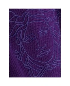 Versace Pullover Blu Navy In Lana Vergine Bambino -Golden Goose Shop fd395b531dac19632e1ec8314998e0f5