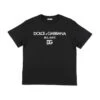 Dolce & Gabbana T-shirt Nera In Jersey Di Cotone Bambino -Golden Goose Shop fea54acaf910df2e8790c0d3a9aaeec9
