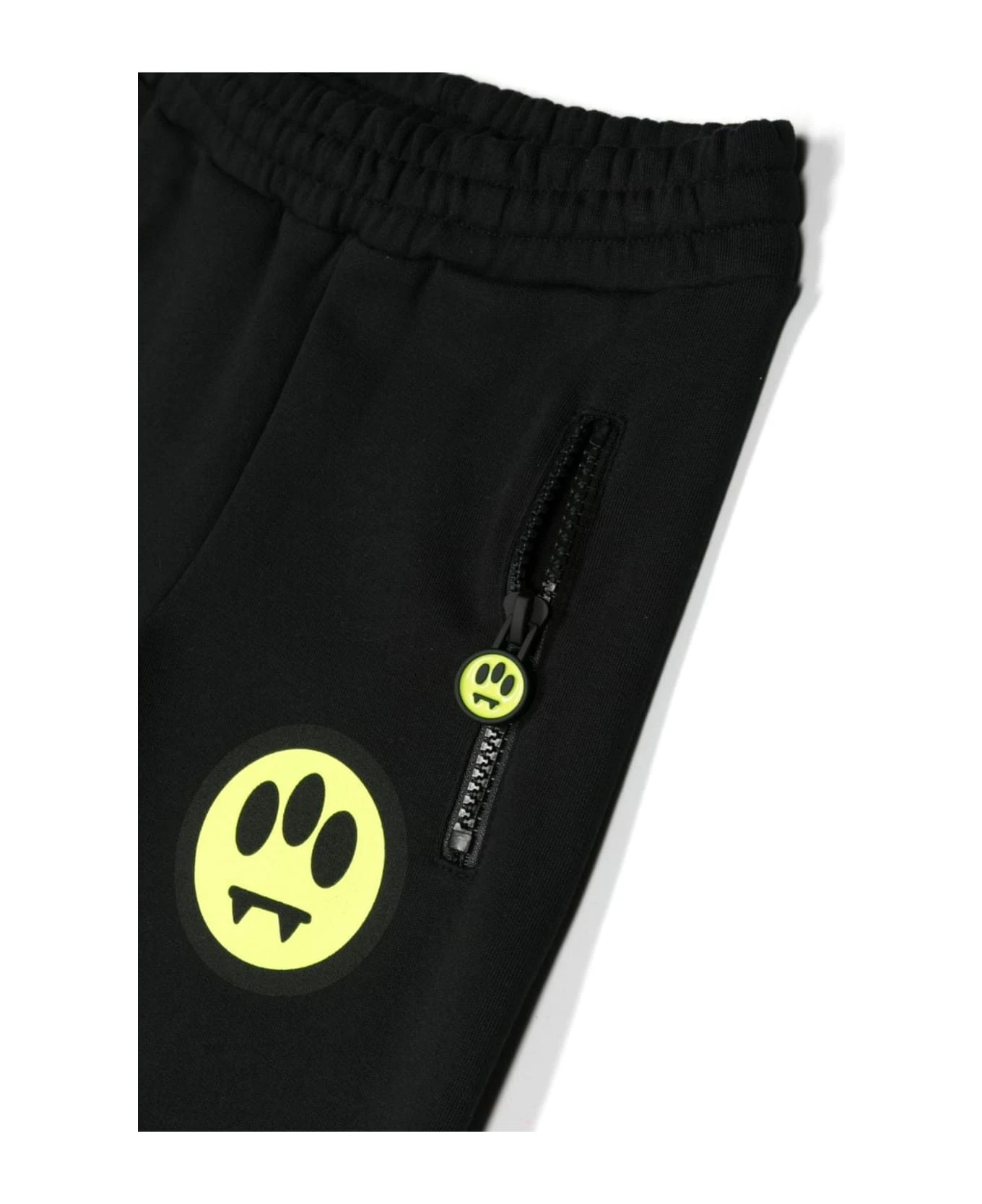 BARROW Jet Black Cotton Track Pants 5 BARROW Jet Black Cotton Track Pants - Image 3